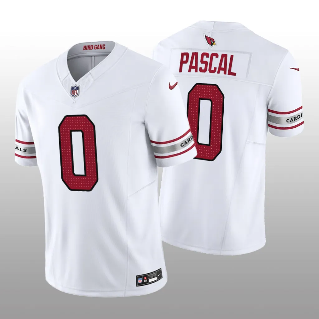 Arizona Cardinals Zach Pascal White Jersey Vapor F.U.S.E. Limited - Men's