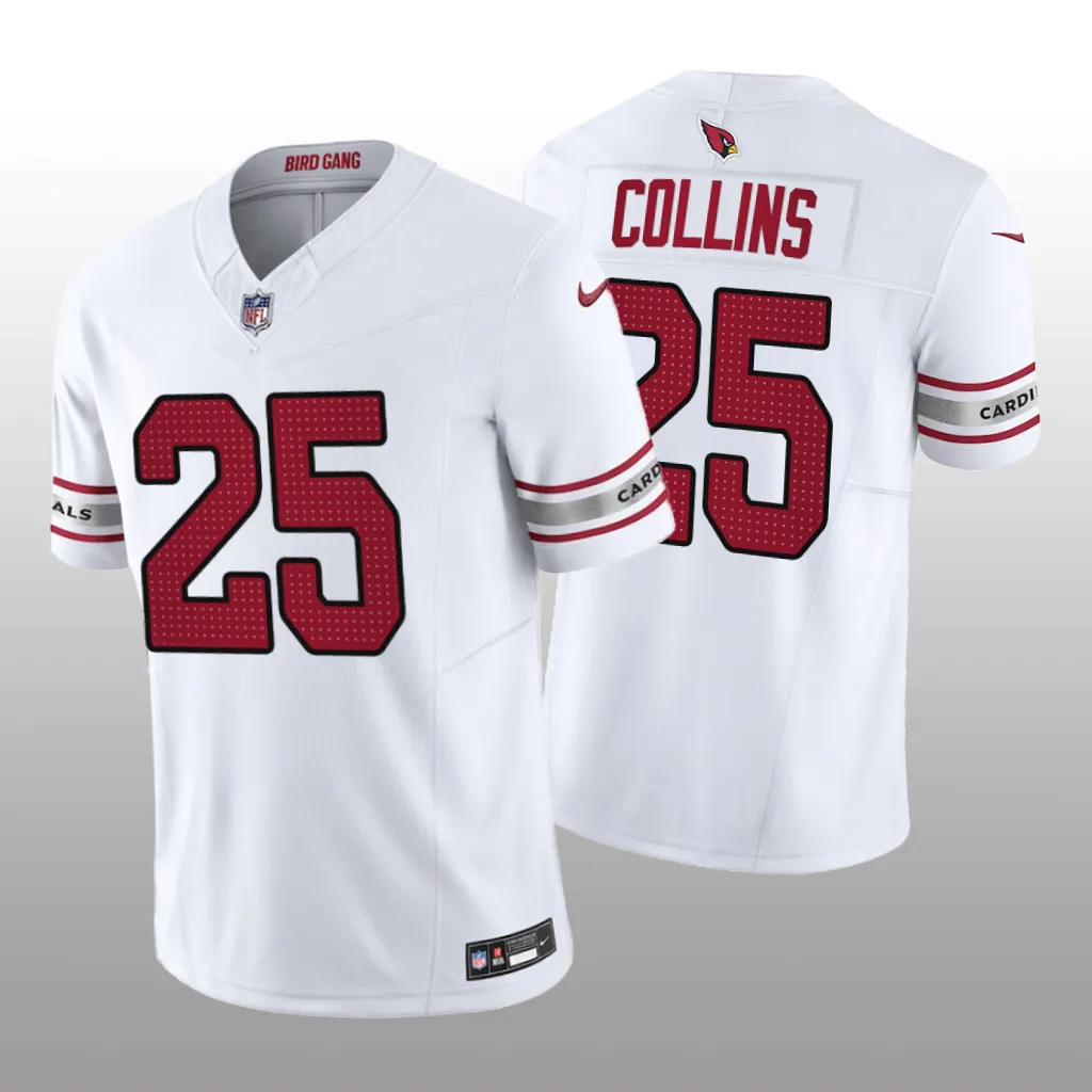 Arizona Cardinals Zaven Collins White Jersey Vapor F.U.S.E. Limited - Men's