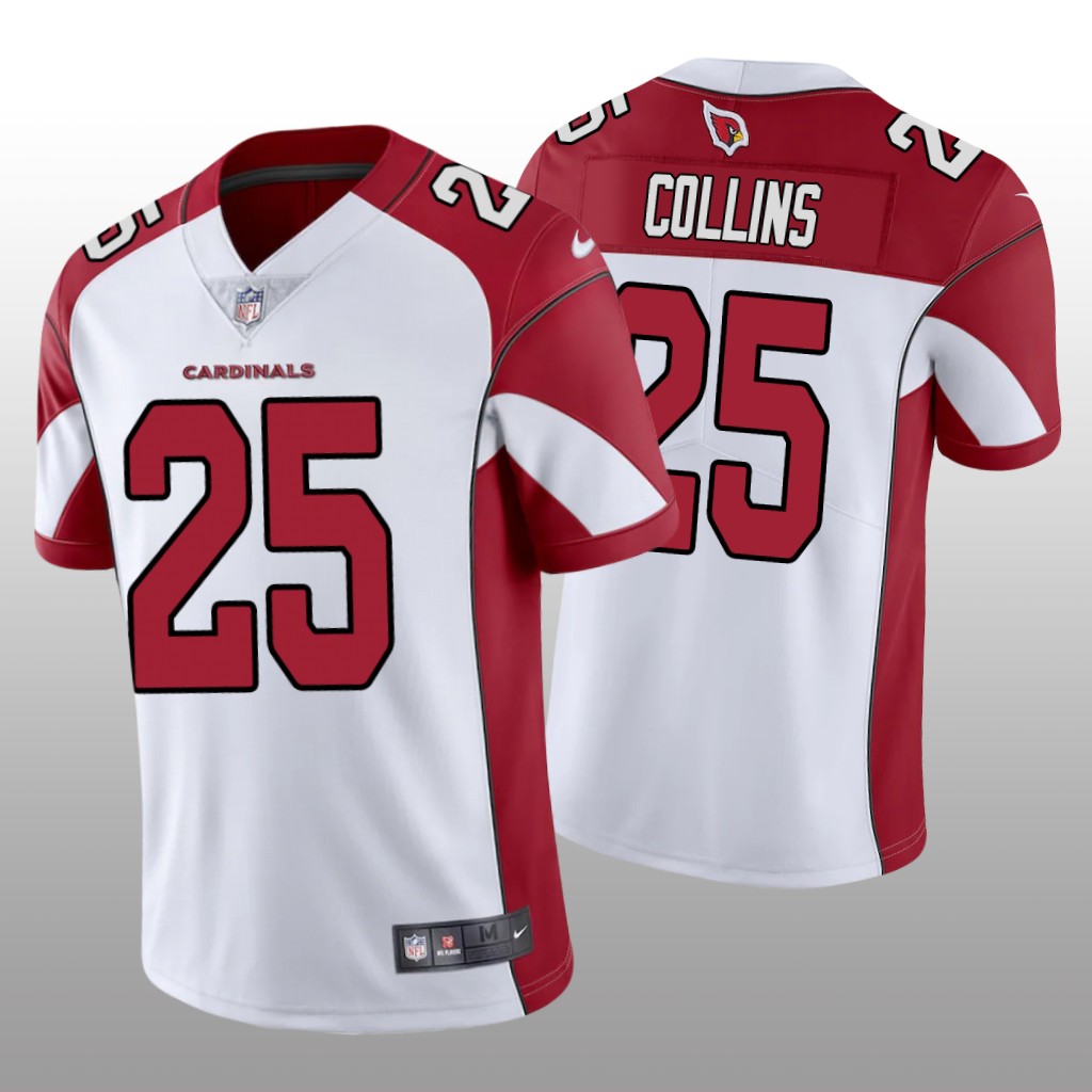 Arizona Cardinals Zaven Collins White Jersey Vapor Limited - Men's