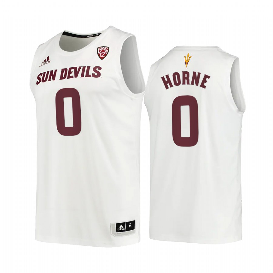 Arizona State Sun Devils DJ Horne Jersey 2022-23 College  White Uniform