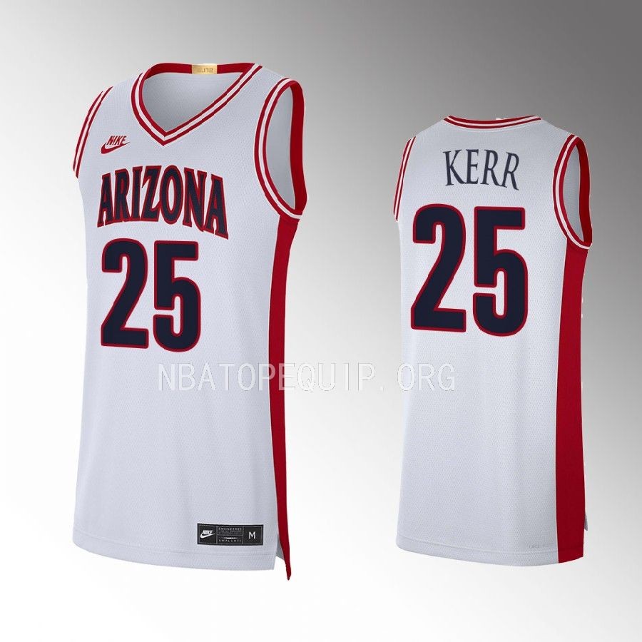 Arizona Wildcats Kerr Kriisa Jersey Limited  White 2022 Maui Invitational Champs Uniform