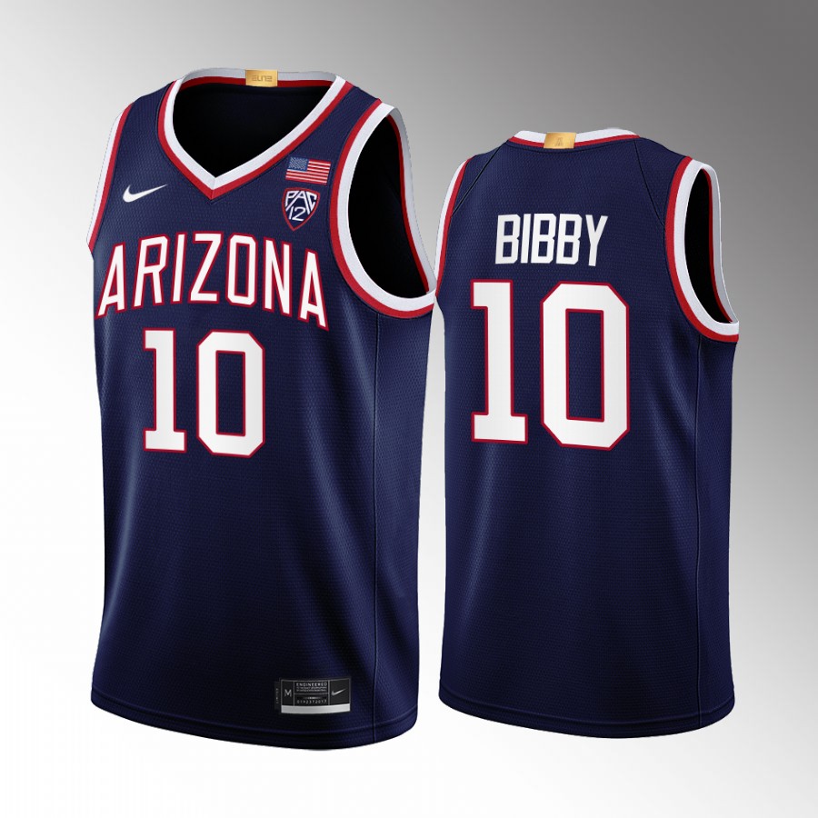 Arizona Wildcats Mike Bibby Jersey Limited  Navy Uniform