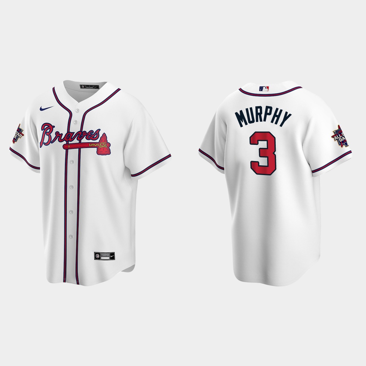 Atlanta Braves #3 Dale Murphy 2021 MLB All-Star Game Jersey - White