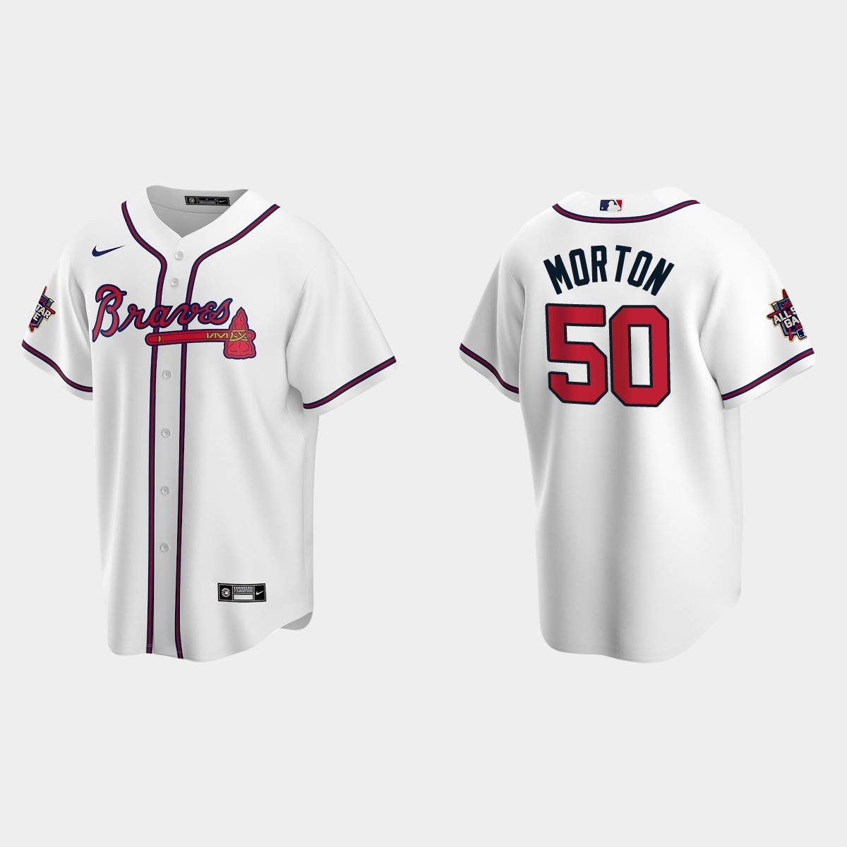 Atlanta Braves #50 Charlie Morton 2021 MLB All-Star Game Jersey - White