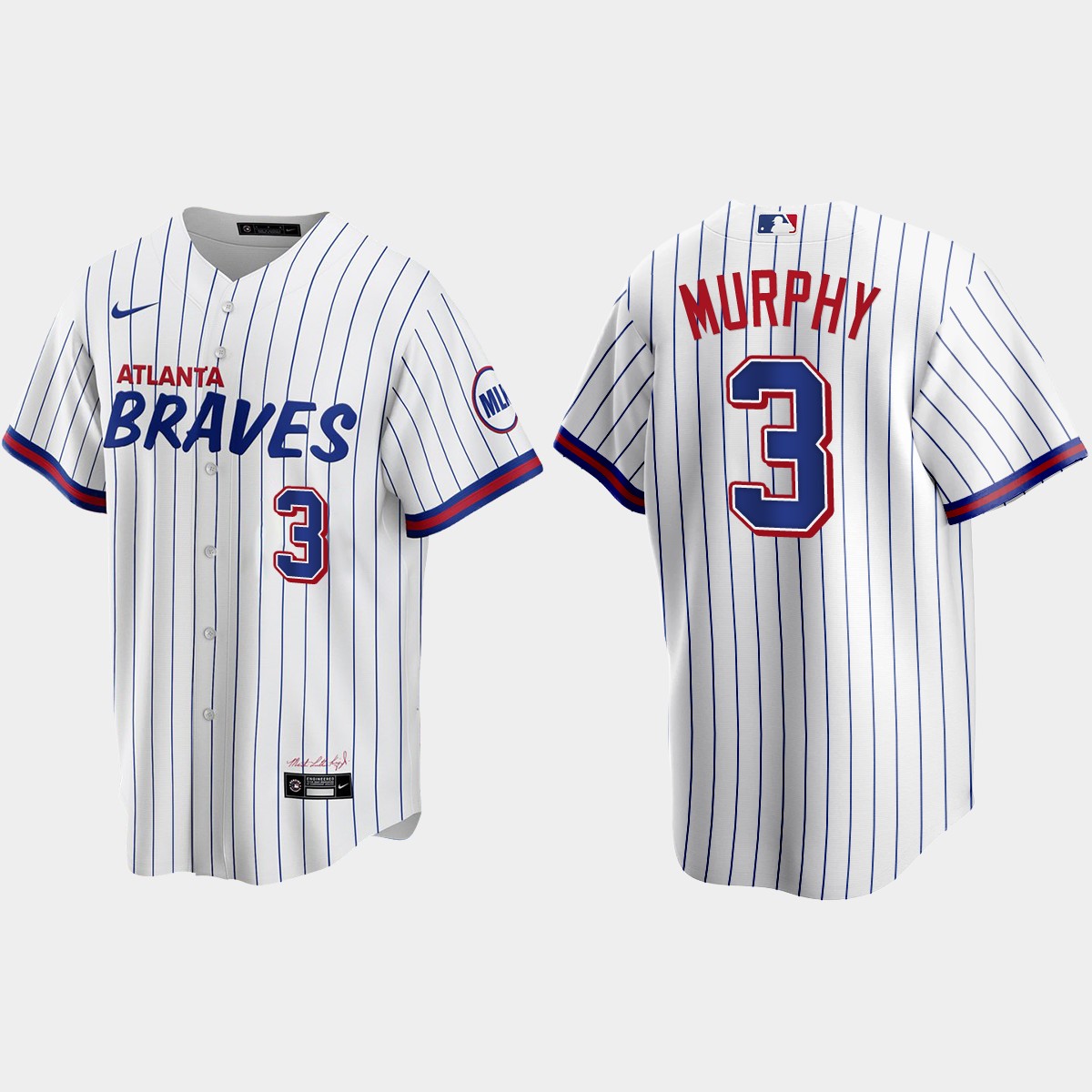 Atlanta Braves Dale Murphy 2021 City Connect Jersey - White