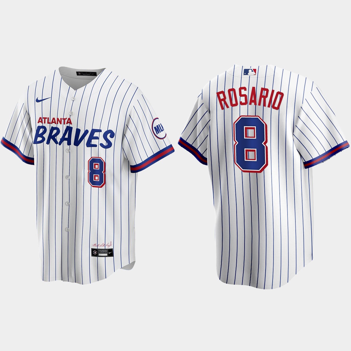 Atlanta Braves Eddie Rosario 2021 City Connect Jersey - White