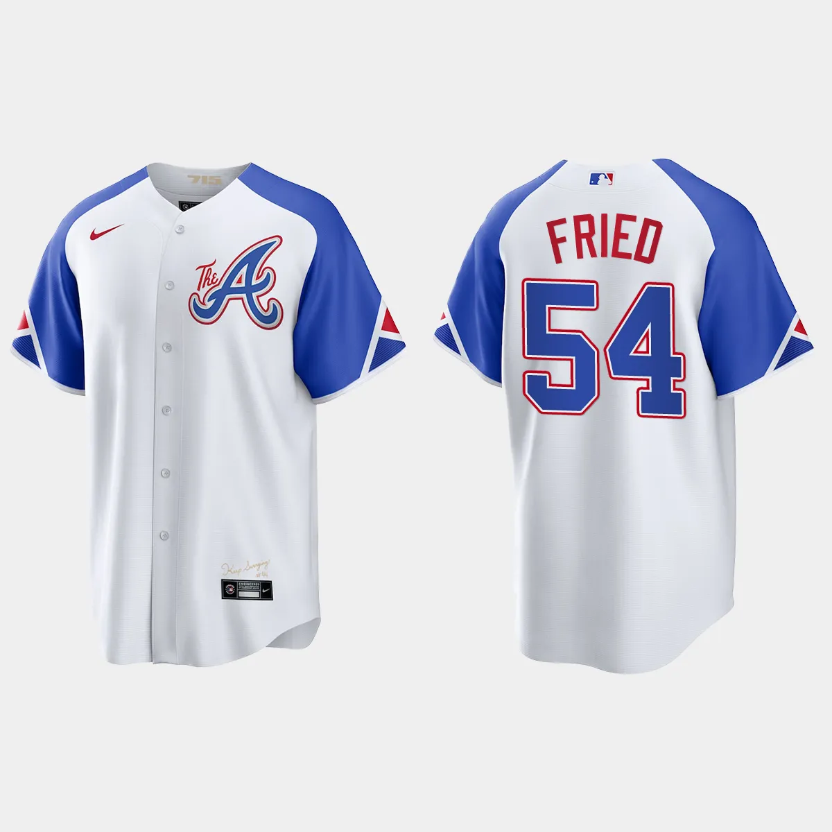 Atlanta Braves Max Fried 2023 City Connect Jersey - White