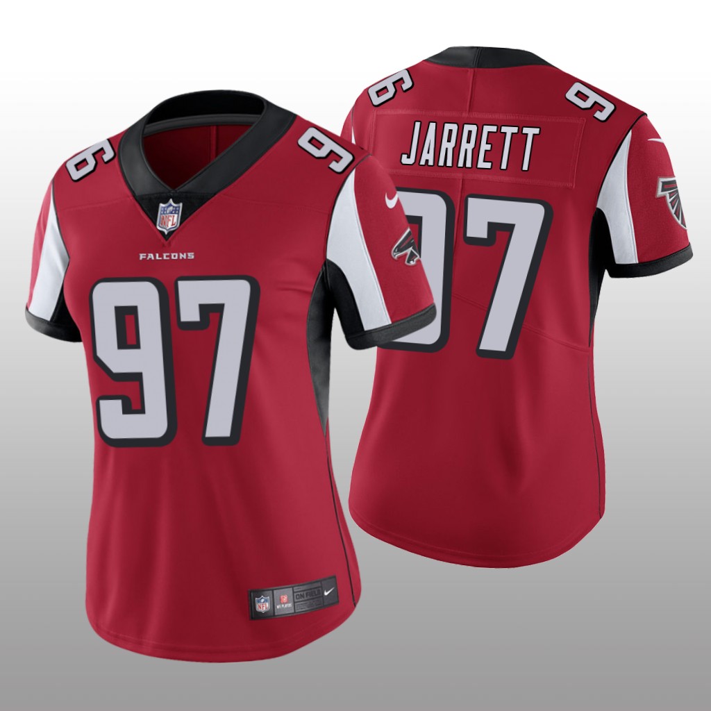 Atlanta Falcons #97 Red Grady Jarrett Game Jersey - Women