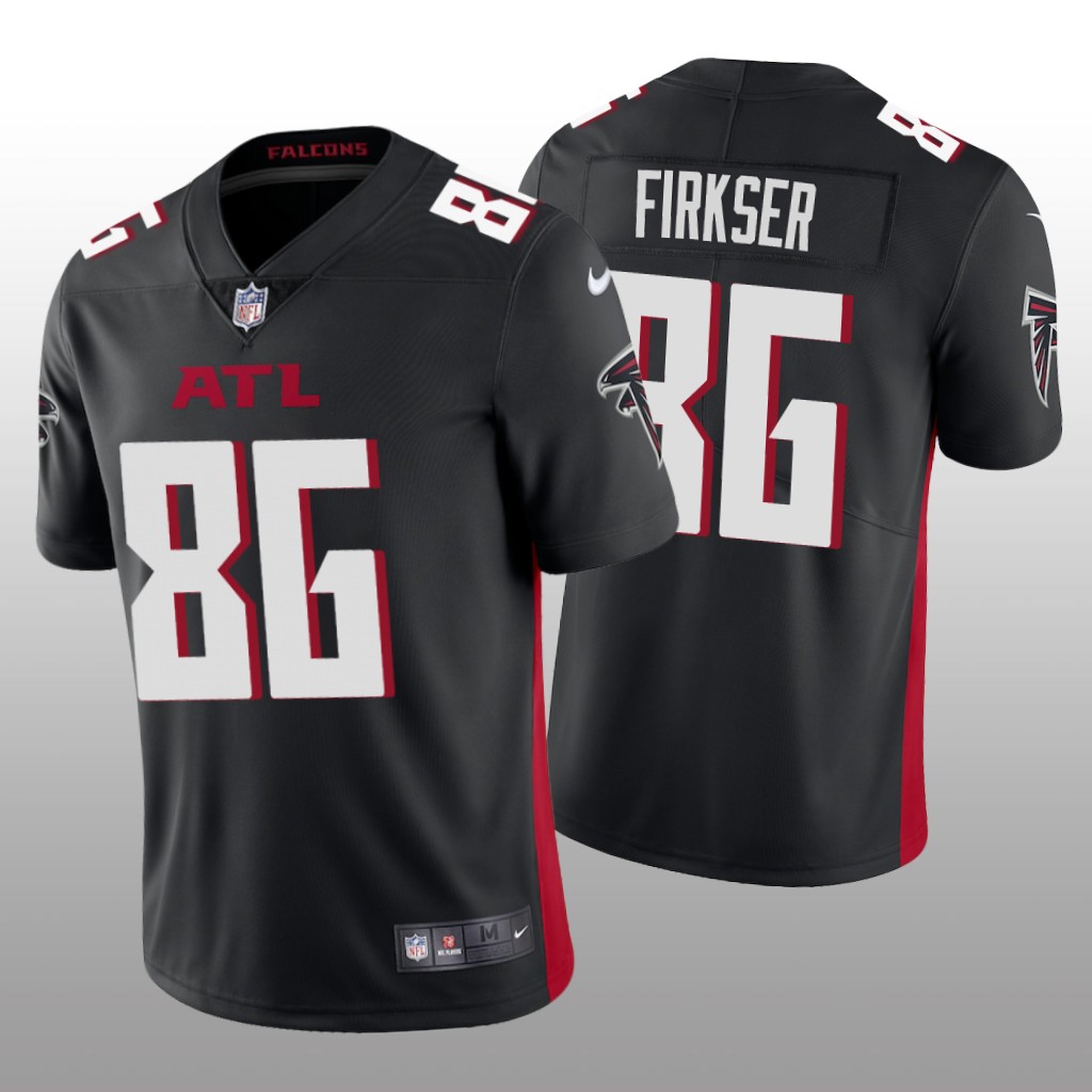 Atlanta Falcons Anthony Firkser Black Jersey Vapor Limited Men's