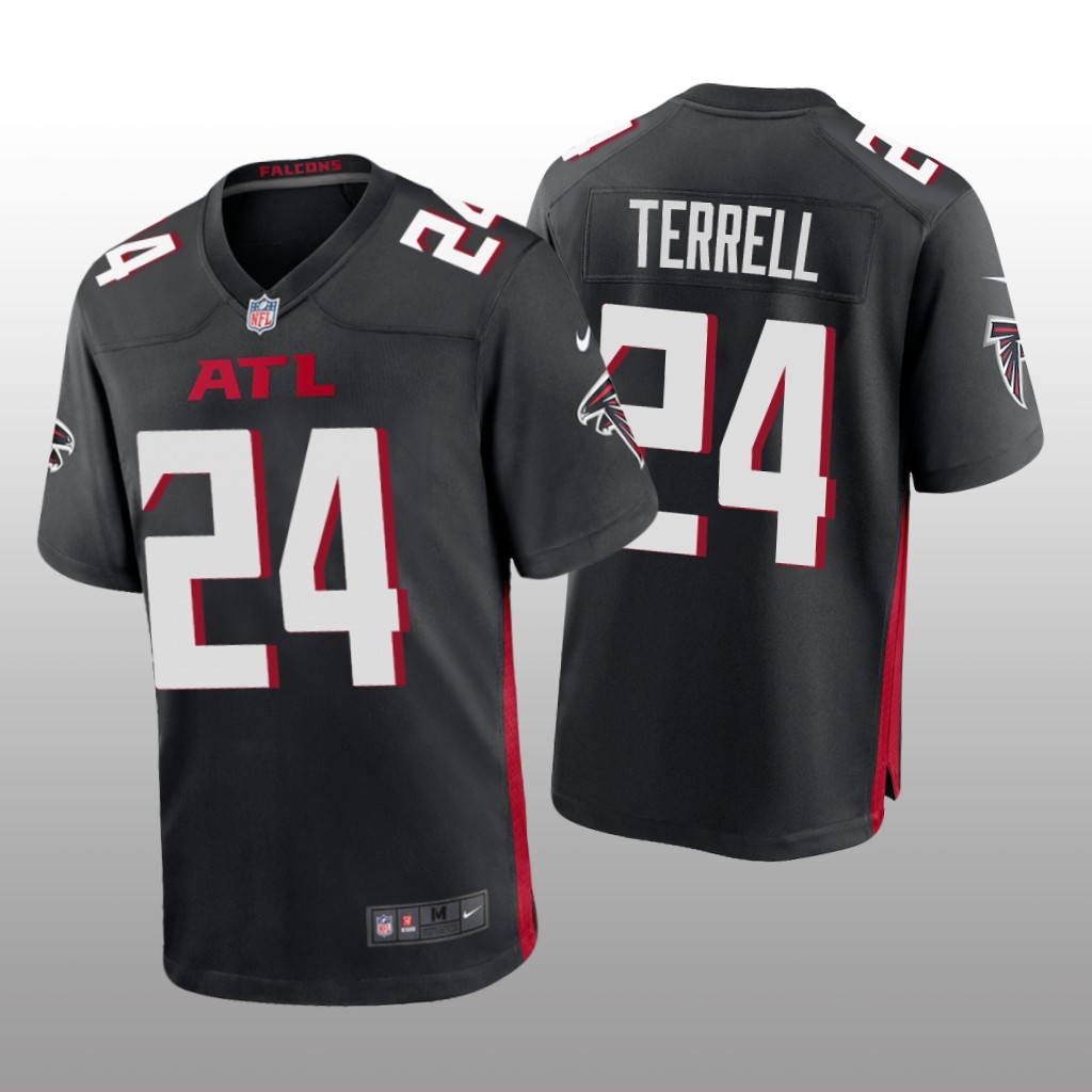 Atlanta Falcons Black 2020 NFL Draft A.J. Terrell Game Jersey