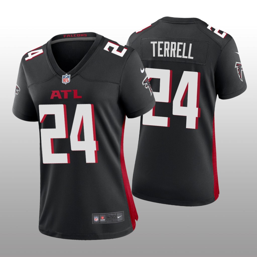 Atlanta Falcons Black 2020 NFL Draft A.J. Terrell Game Jersey