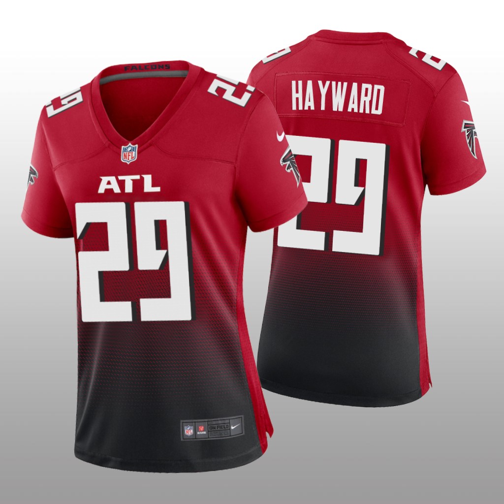 Atlanta Falcons Casey Hayward Red Jersey Alternate Game - Women's