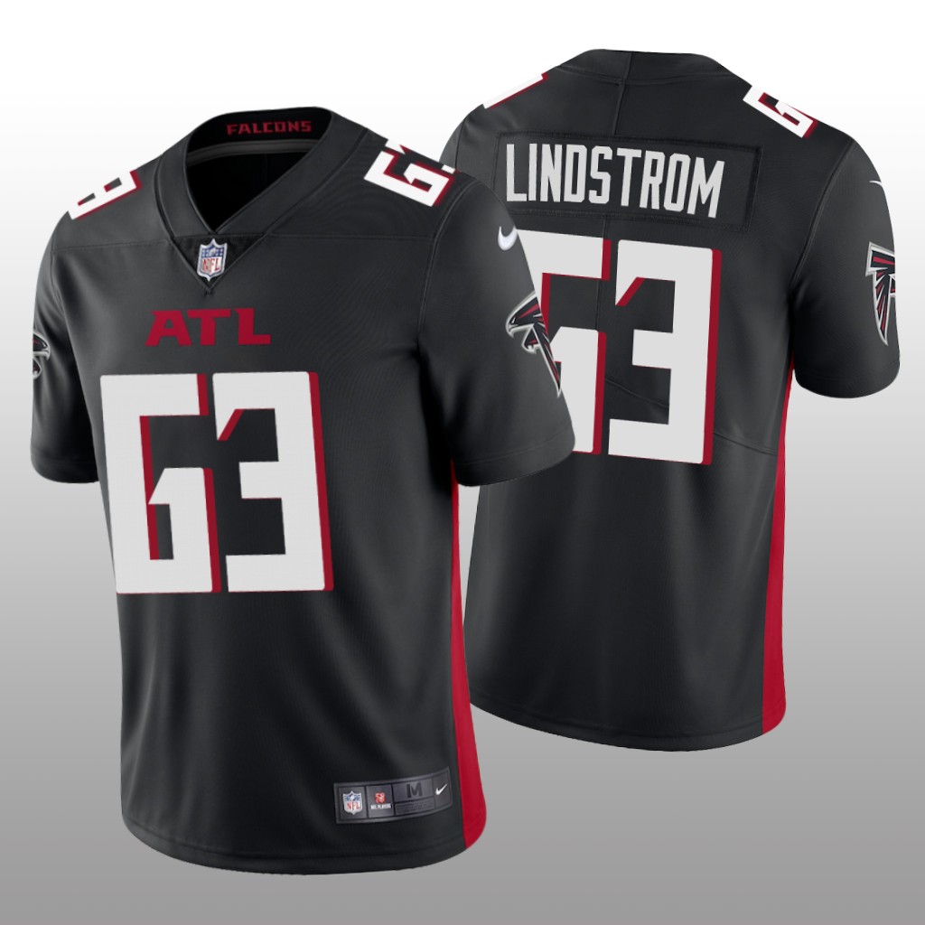 Atlanta Falcons Chris Lindstrom Black Jersey 2020 Vapor Limited - Men's