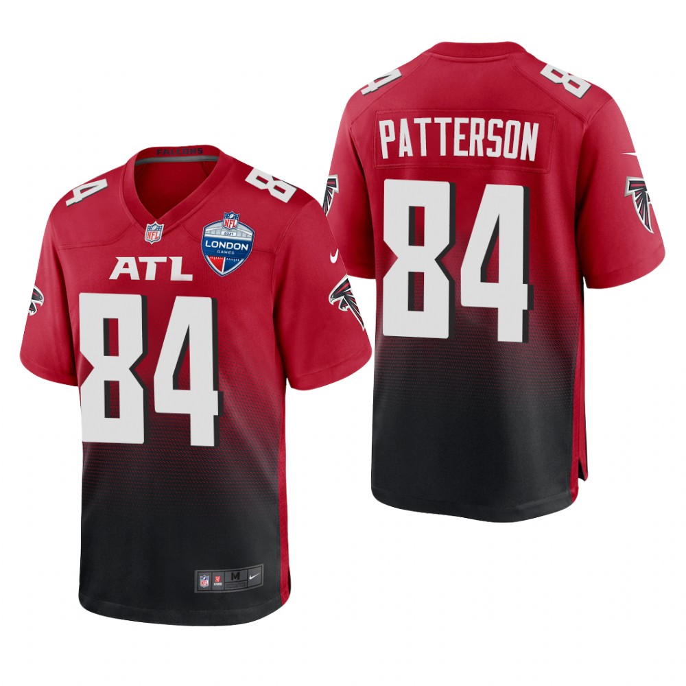 Atlanta Falcons Cordarrelle Patterson Red Jersey 2021 NFL London Game - Men's