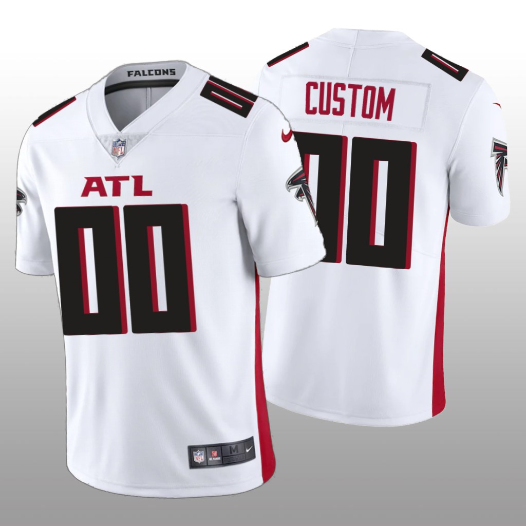 Atlanta Falcons Custom White Jersey 2020 Vapor Limited - Men's