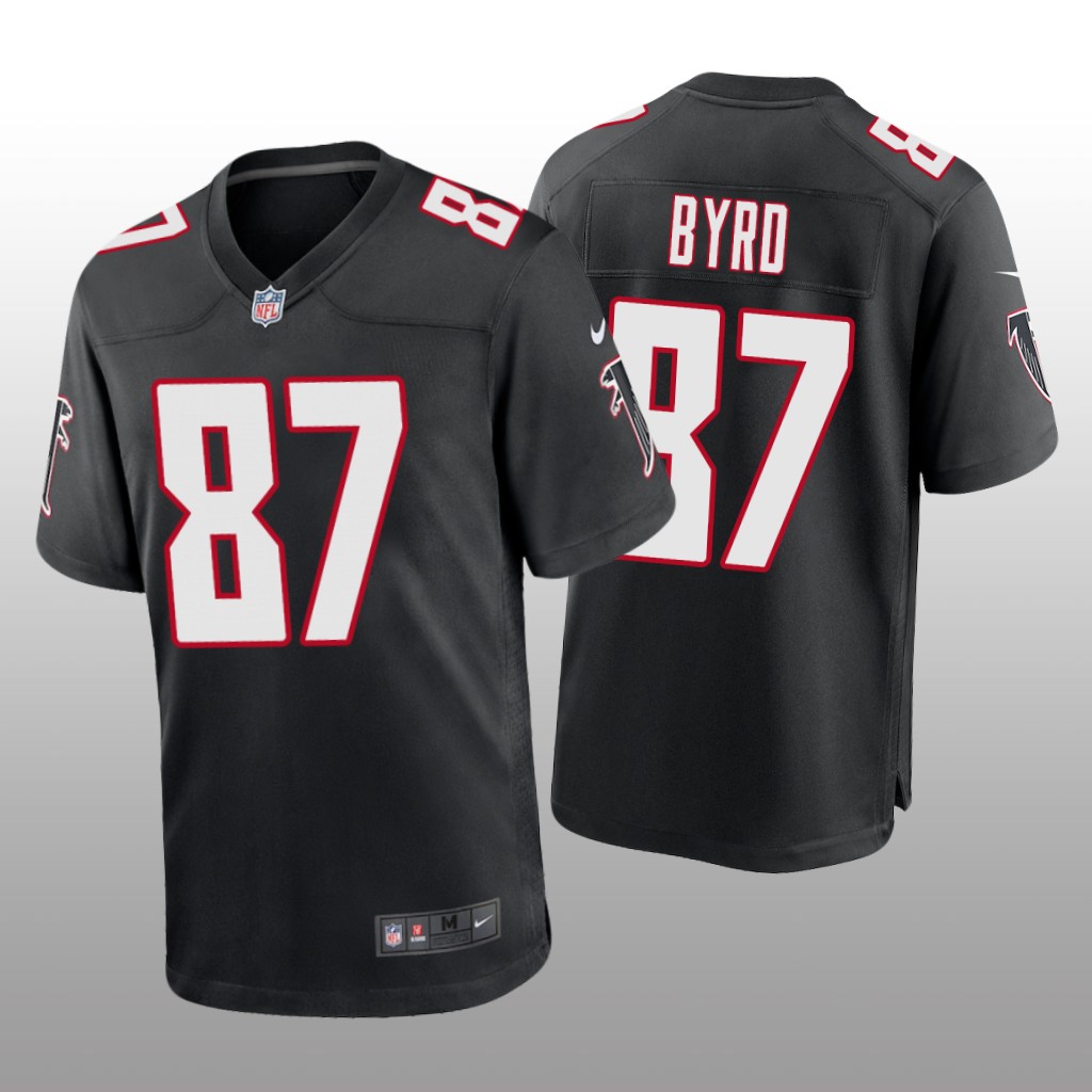 Atlanta Falcons Damiere Byrd Black Jersey Throwback Game - Men's
