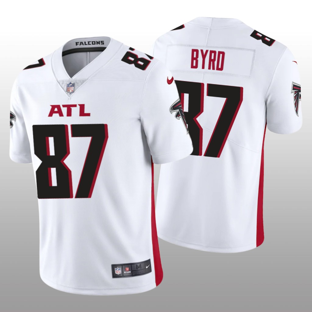 Atlanta Falcons Damiere Byrd White Jersey Vapor Limited Men's