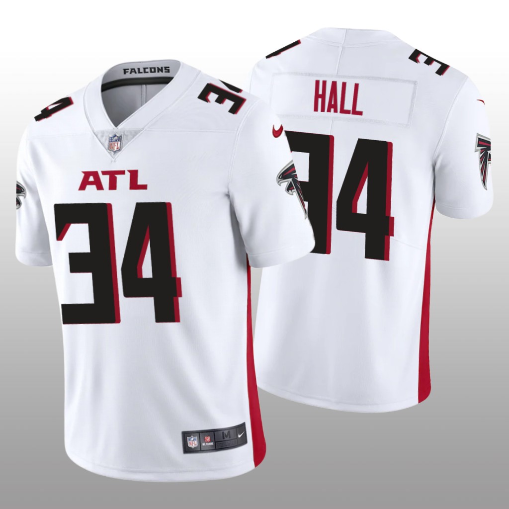 Atlanta Falcons Darren Hall White Jersey Vapor Limited - Men's