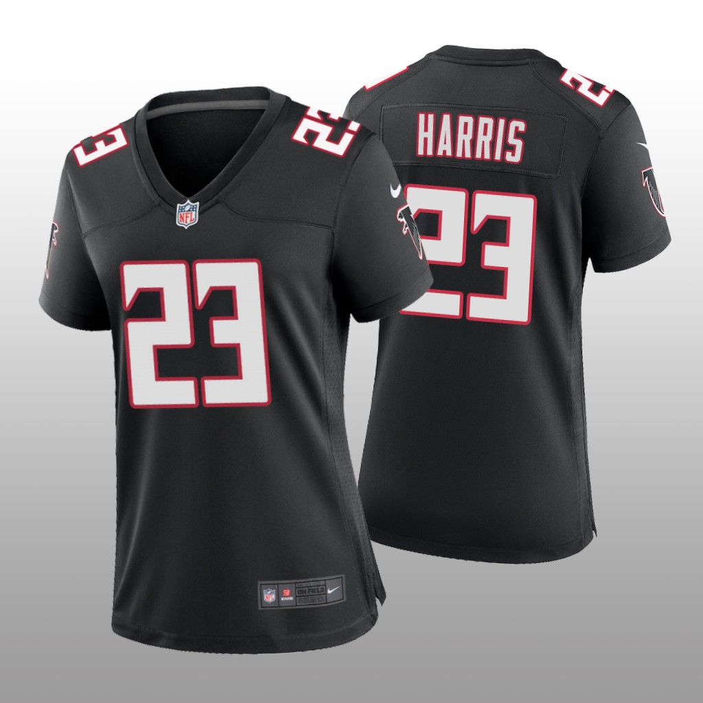Atlanta Falcons Erik Harris Black Jersey Throwback Game - Women's