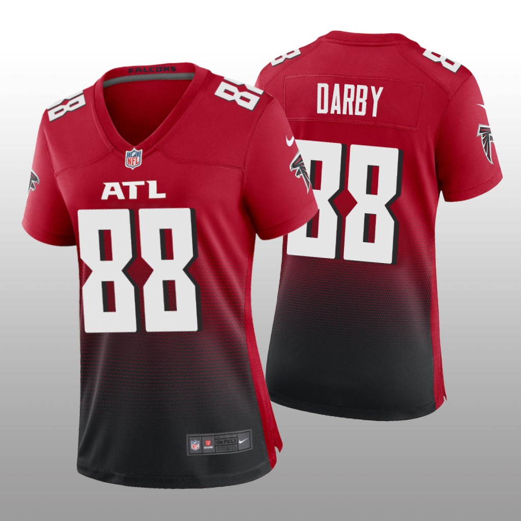 Atlanta Falcons Frank Darby Red Jersey Alternate Game - Women's