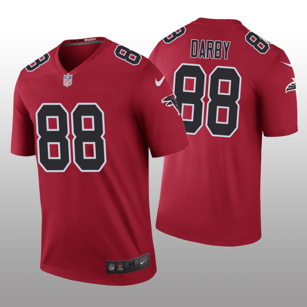 Atlanta Falcons Frank Darby Red Jersey Color Rush Legend - Men's