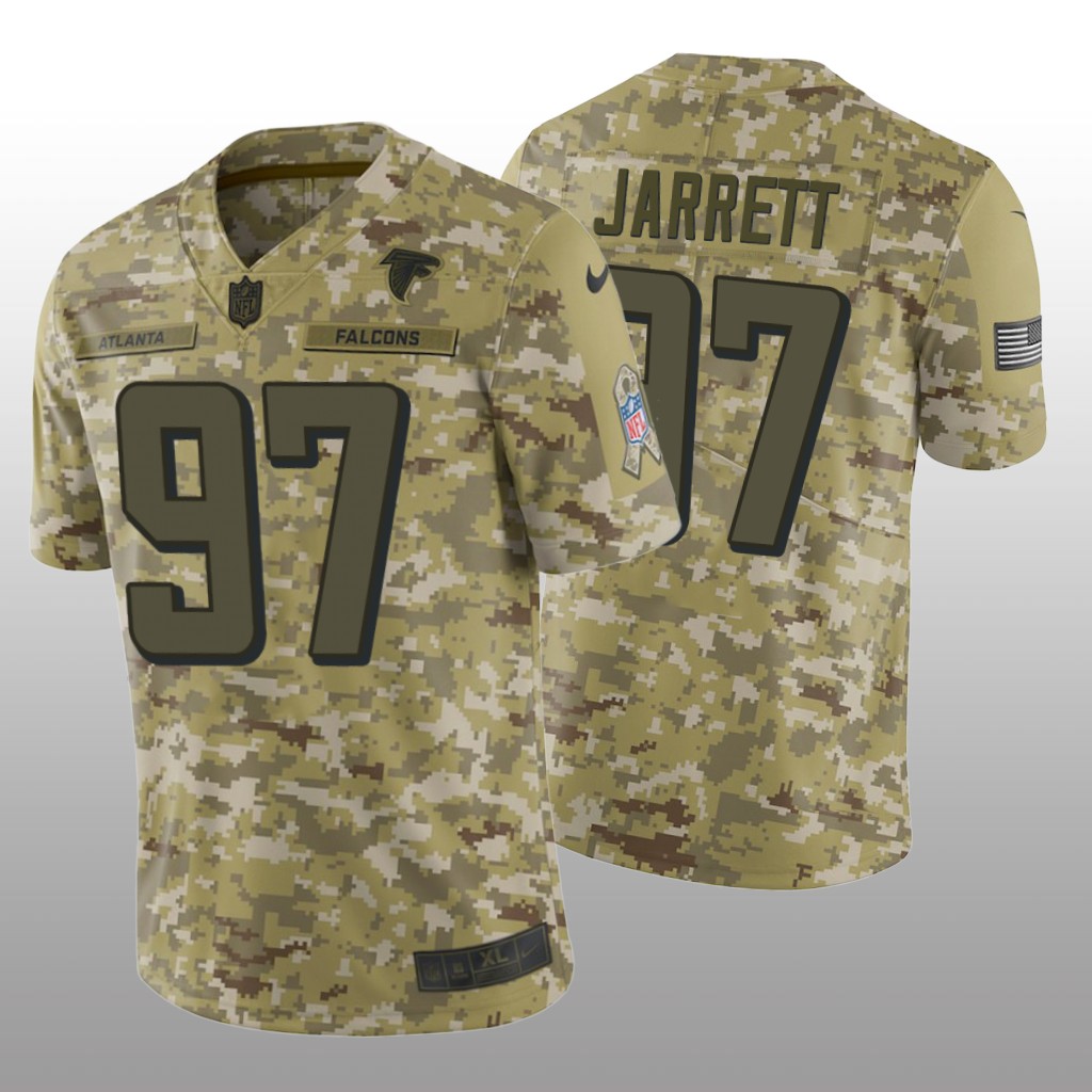 Atlanta Falcons Grady Jarrett #97 Salute to Service Jersey - Camo