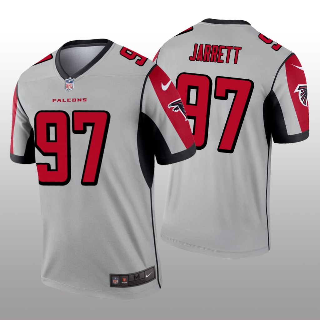 Atlanta Falcons Grady Jarrett Silver Jersey Inverted Legend - Men's