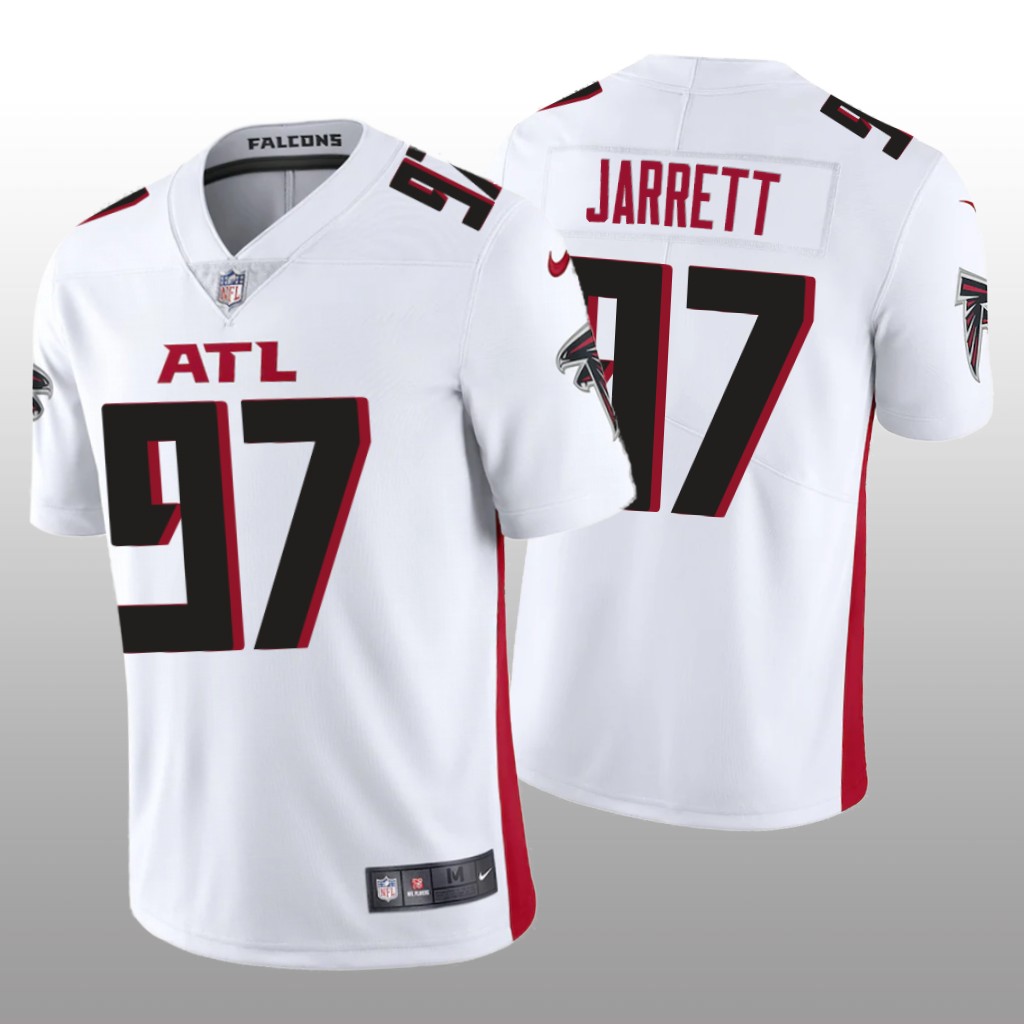 Atlanta Falcons Grady Jarrett White Jersey 2020 Vapor Limited - Men's