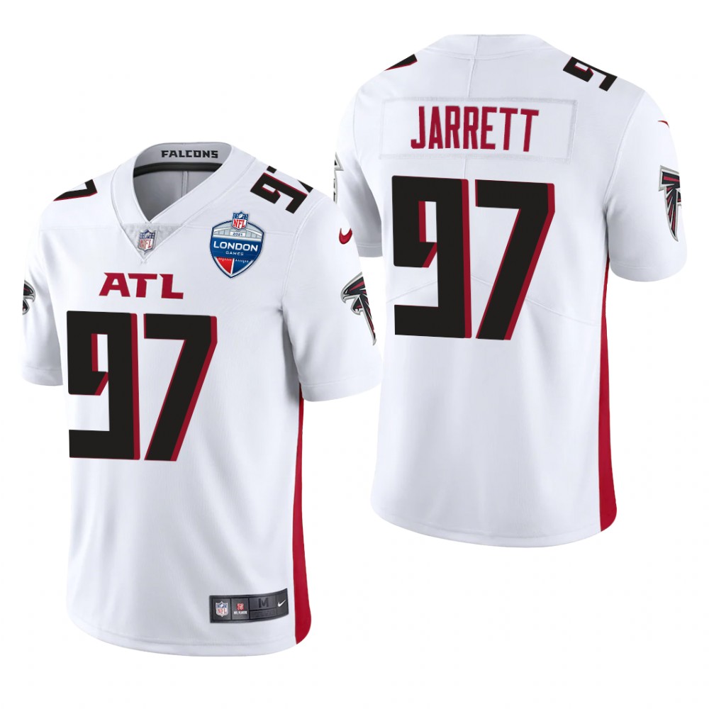 Atlanta Falcons Grady Jarrett White Jersey Vapor Limited - Men's