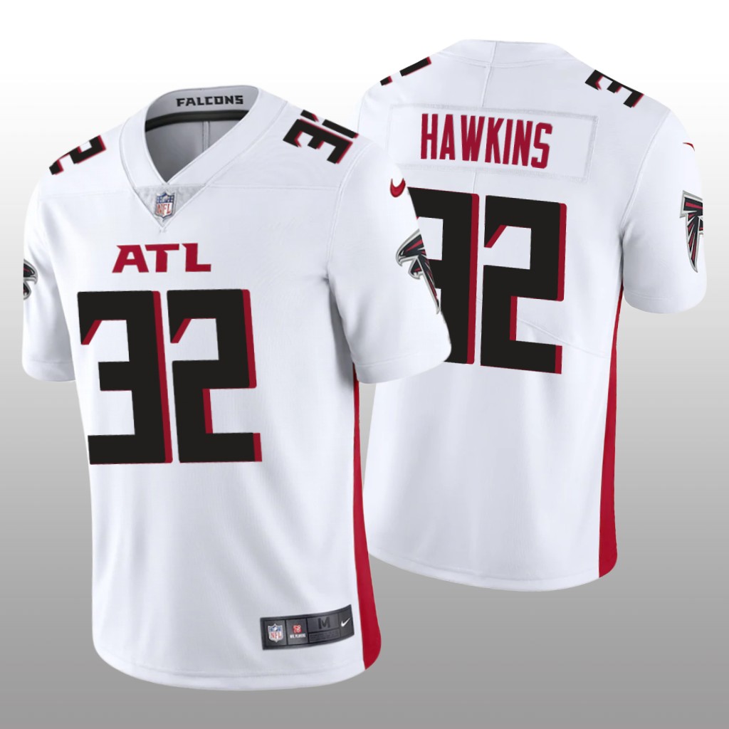 Atlanta Falcons Jaylinn Hawkins White Jersey Vapor Limited - Men's