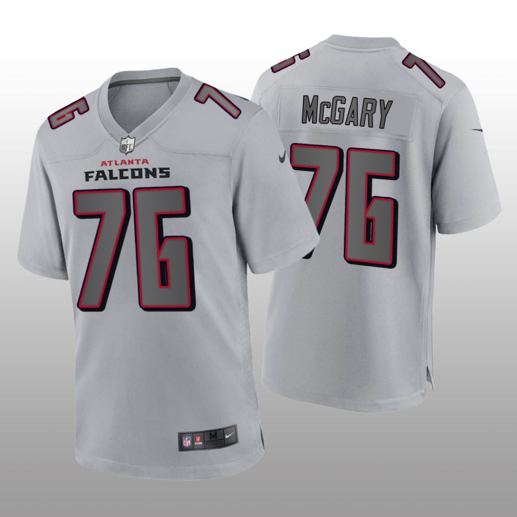 Atlanta Falcons Kaleb McGary Gray Jersey Atmosphere Fashion Game - Men's