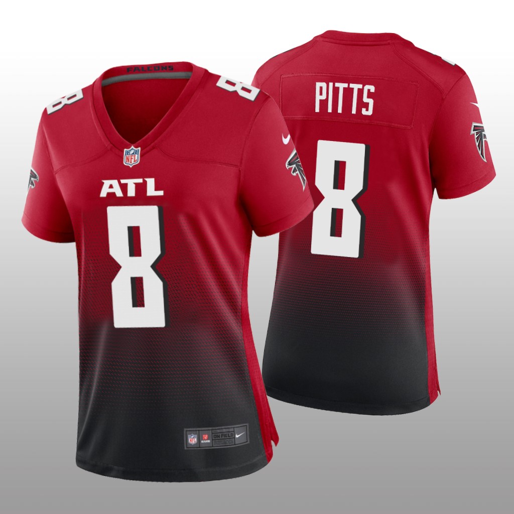 Atlanta Falcons Kyle Pitts Red Jersey Alternate Game - Women's