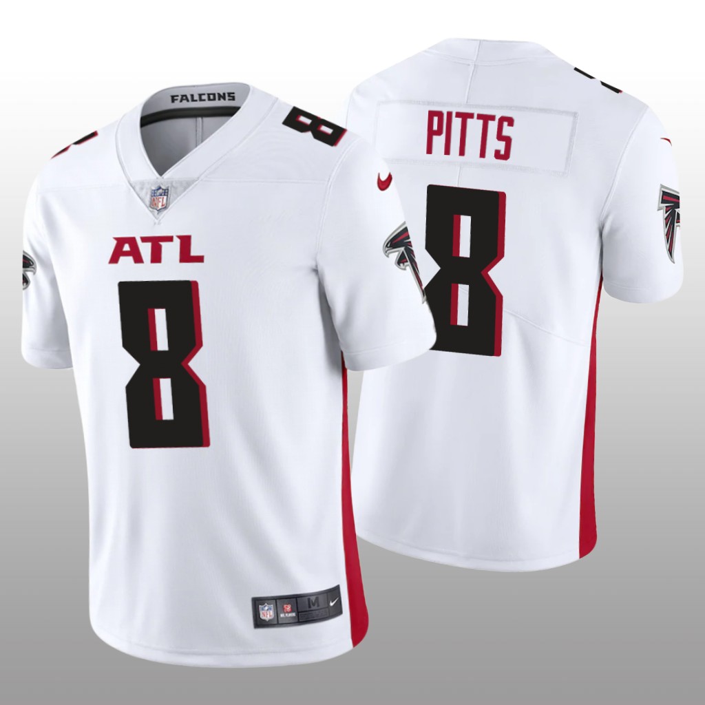 Atlanta Falcons Kyle Pitts White Jersey Vapor Limited - Men's