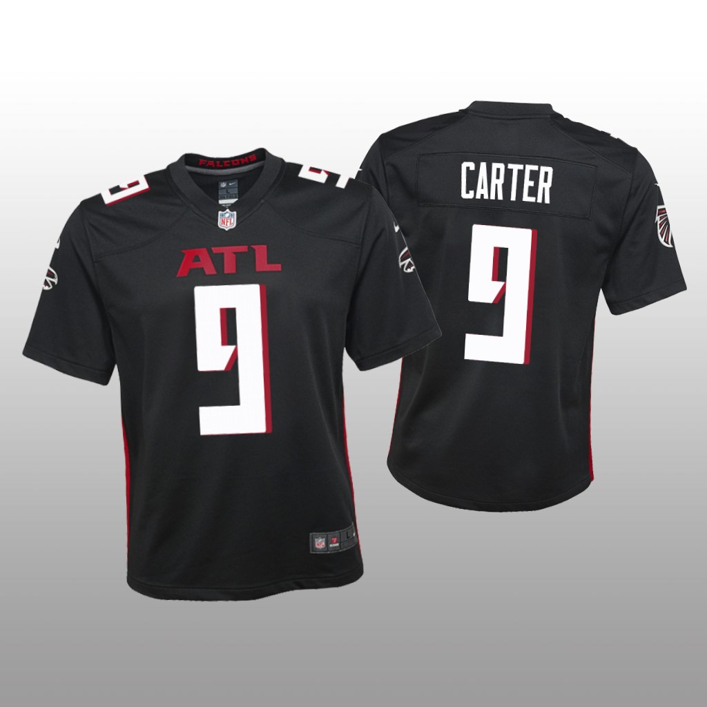 Atlanta Falcons Lorenzo Carter Black Jersey Game - Youth