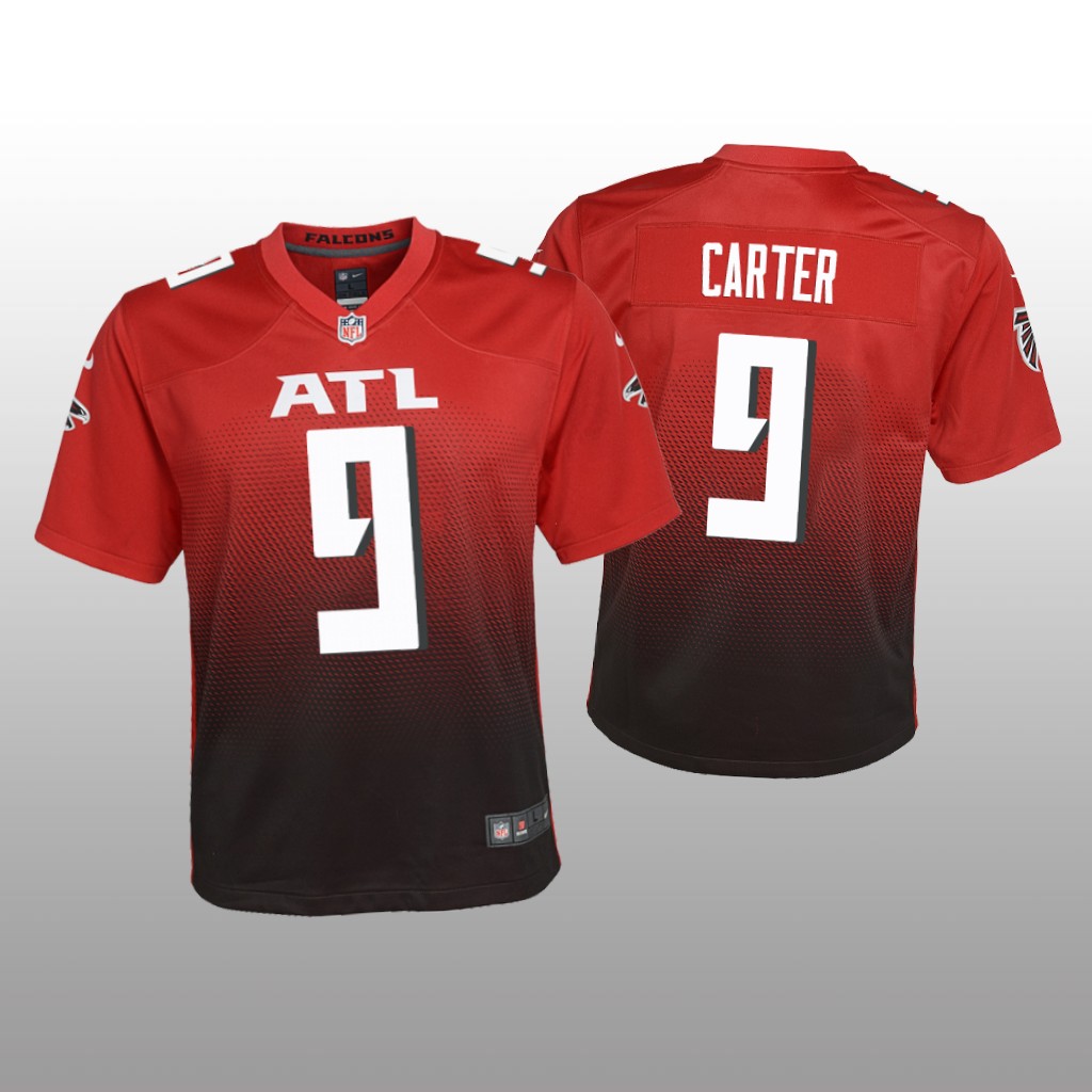 Atlanta Falcons Lorenzo Carter Red Jersey Alternate Game - Youth
