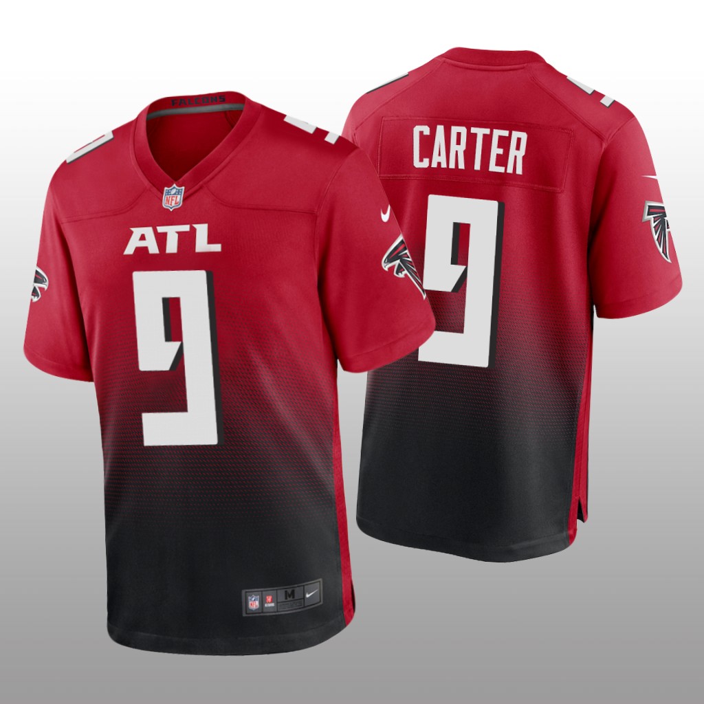Atlanta Falcons Lorenzo Carter Red Jersey Game - Men's