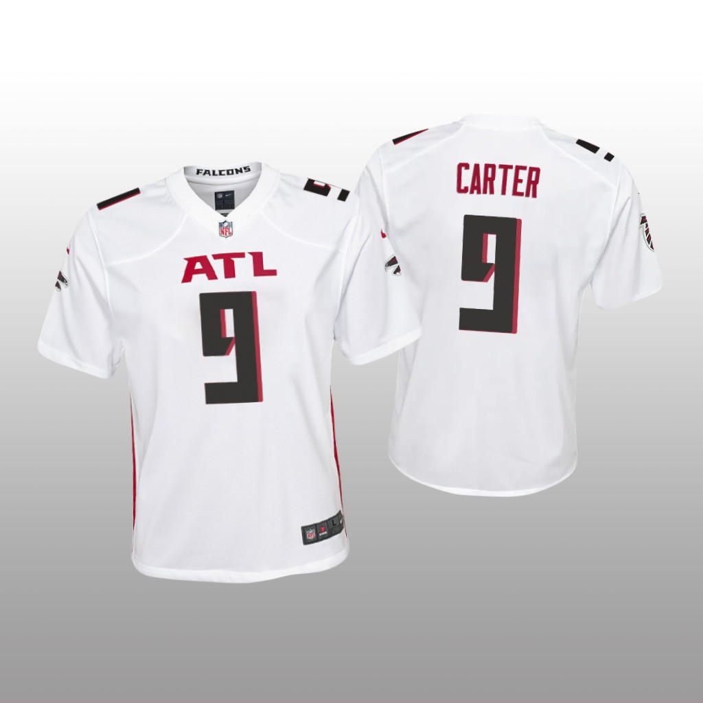 Atlanta Falcons Lorenzo Carter White Jersey Game - Youth