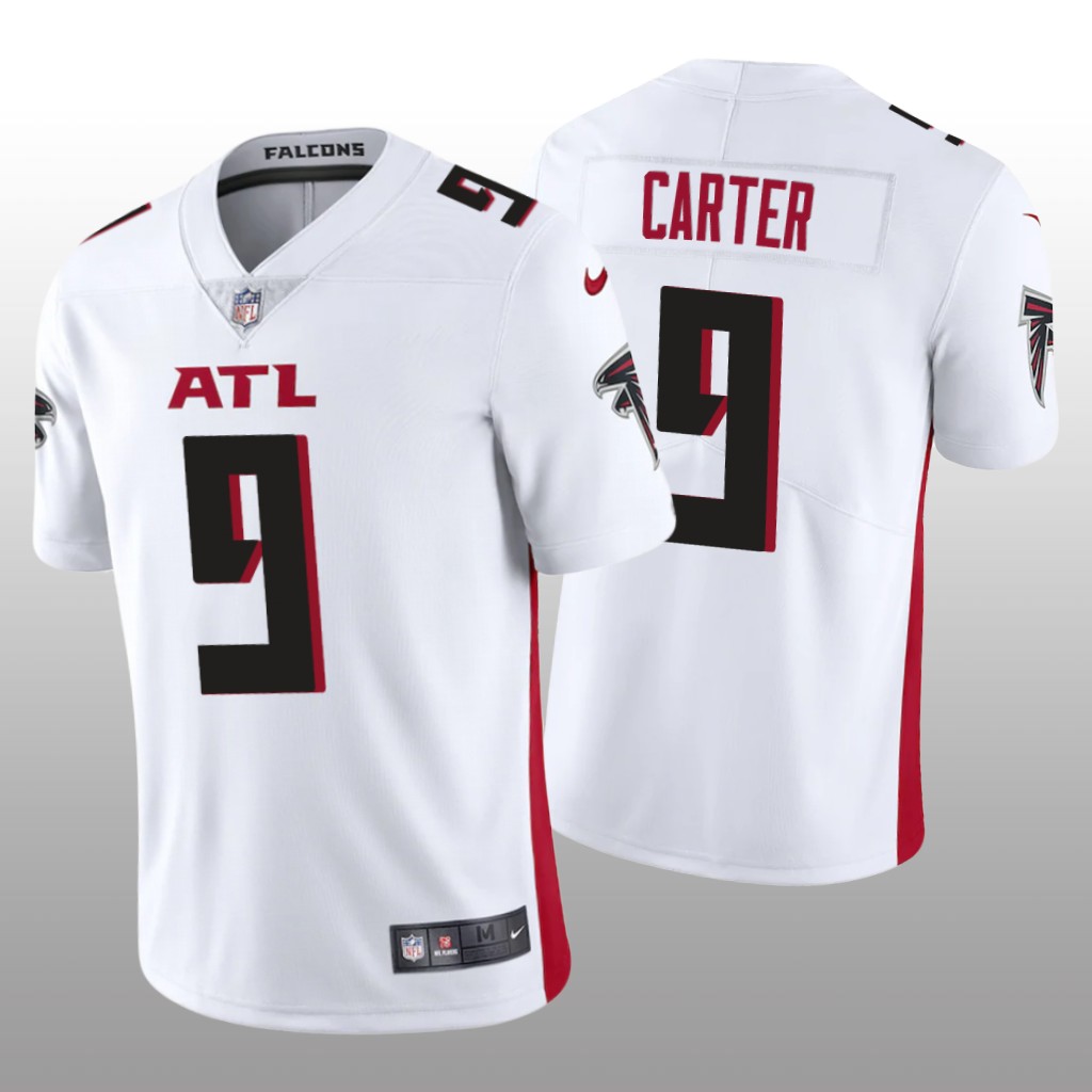 Atlanta Falcons Lorenzo Carter White Jersey Vapor Limited Men's