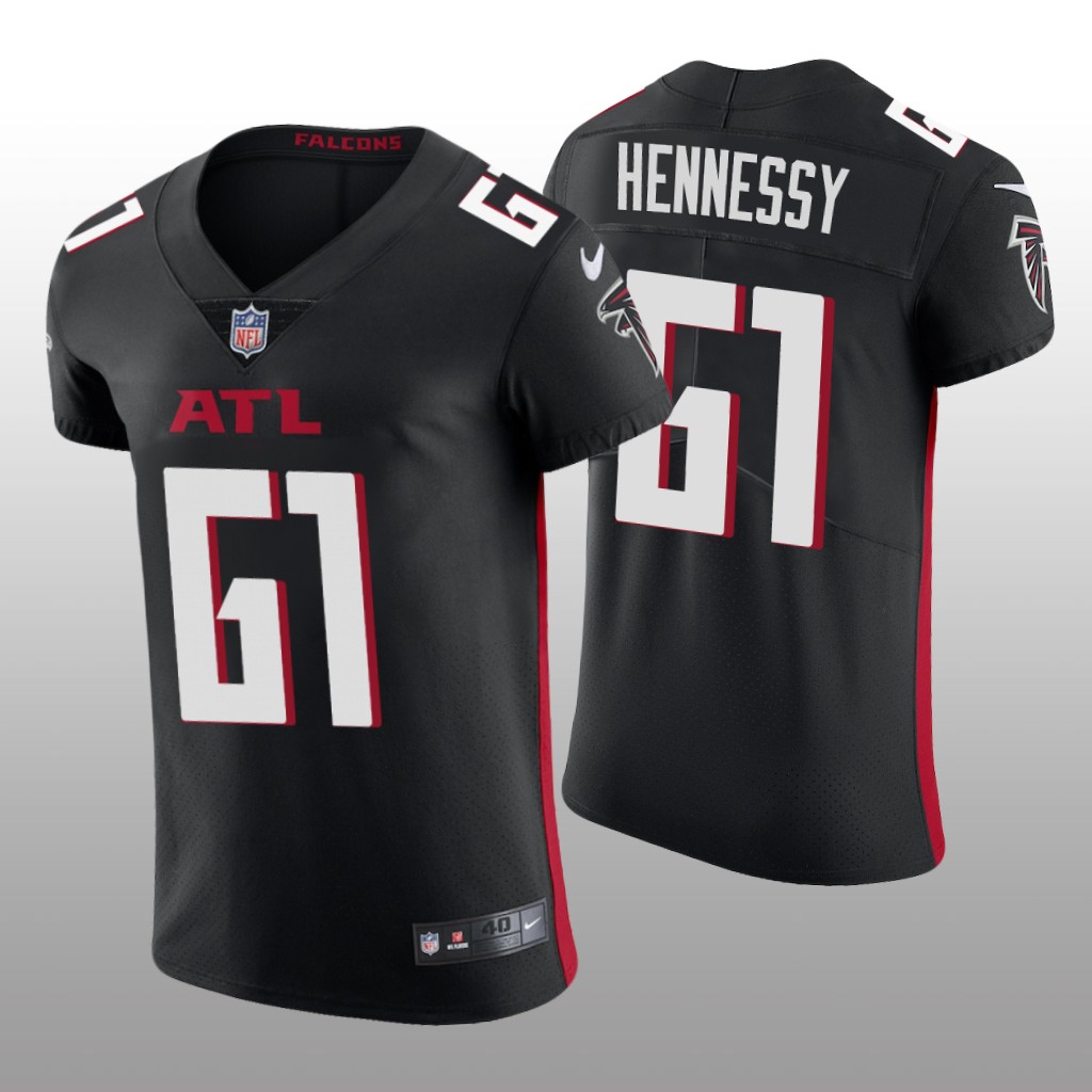 Atlanta Falcons Matt Hennessy Black Jersey Vapor Elite Men's