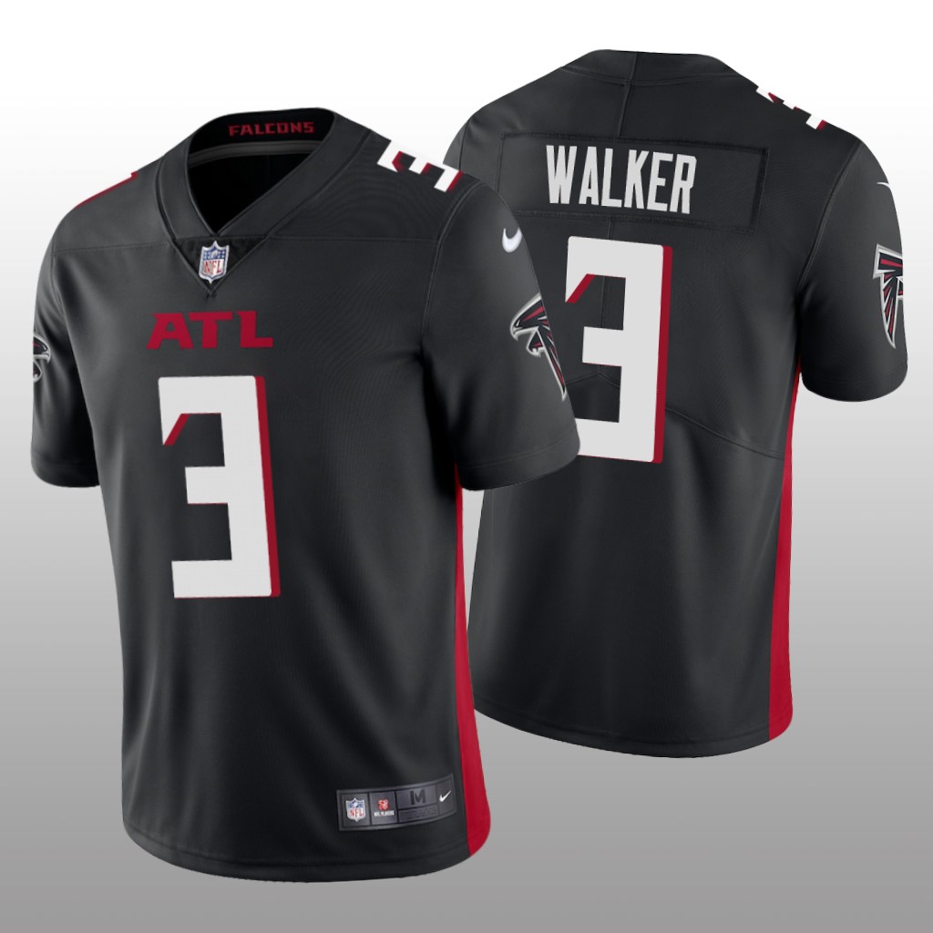 Atlanta Falcons Mykal Walker Black Jersey Vapor Limited Vapor Limited - Men's