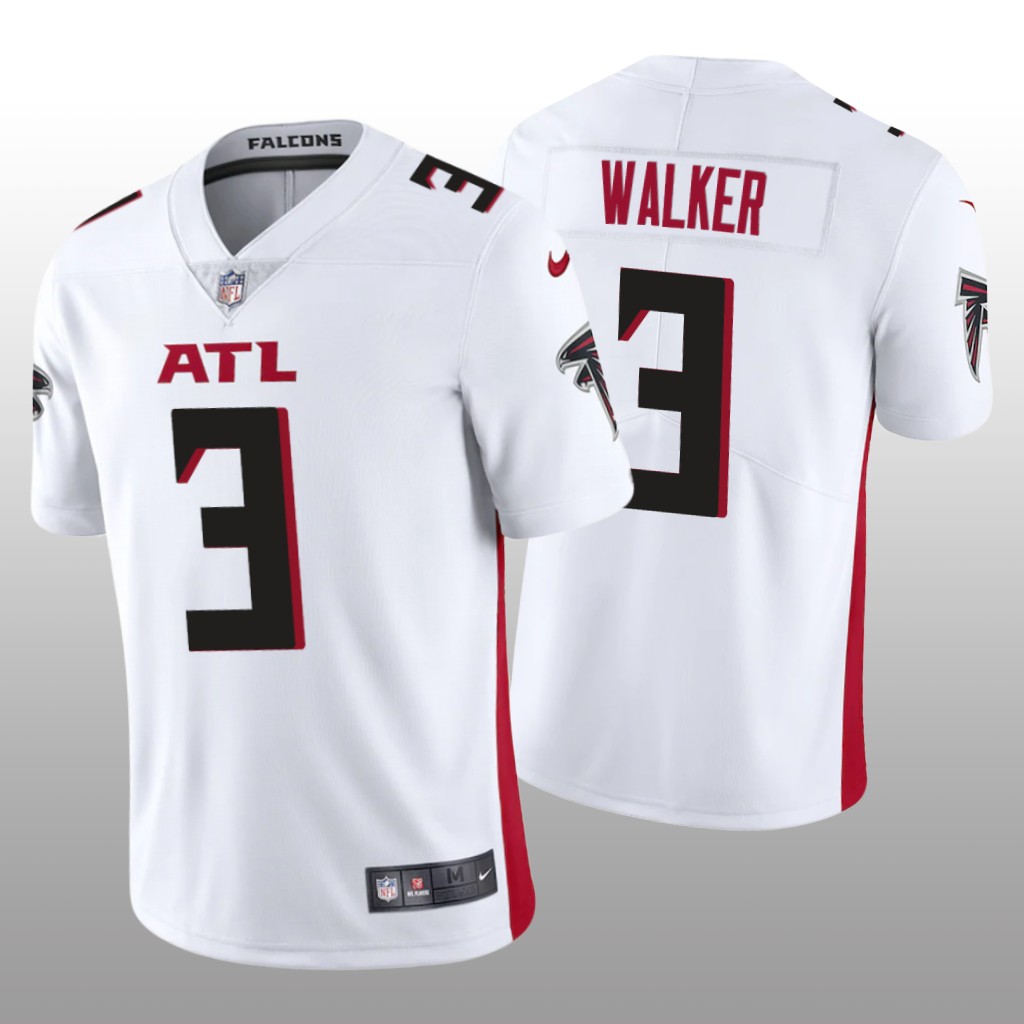Atlanta Falcons Mykal Walker White Jersey Vapor Limited Vapor Limited - Men's