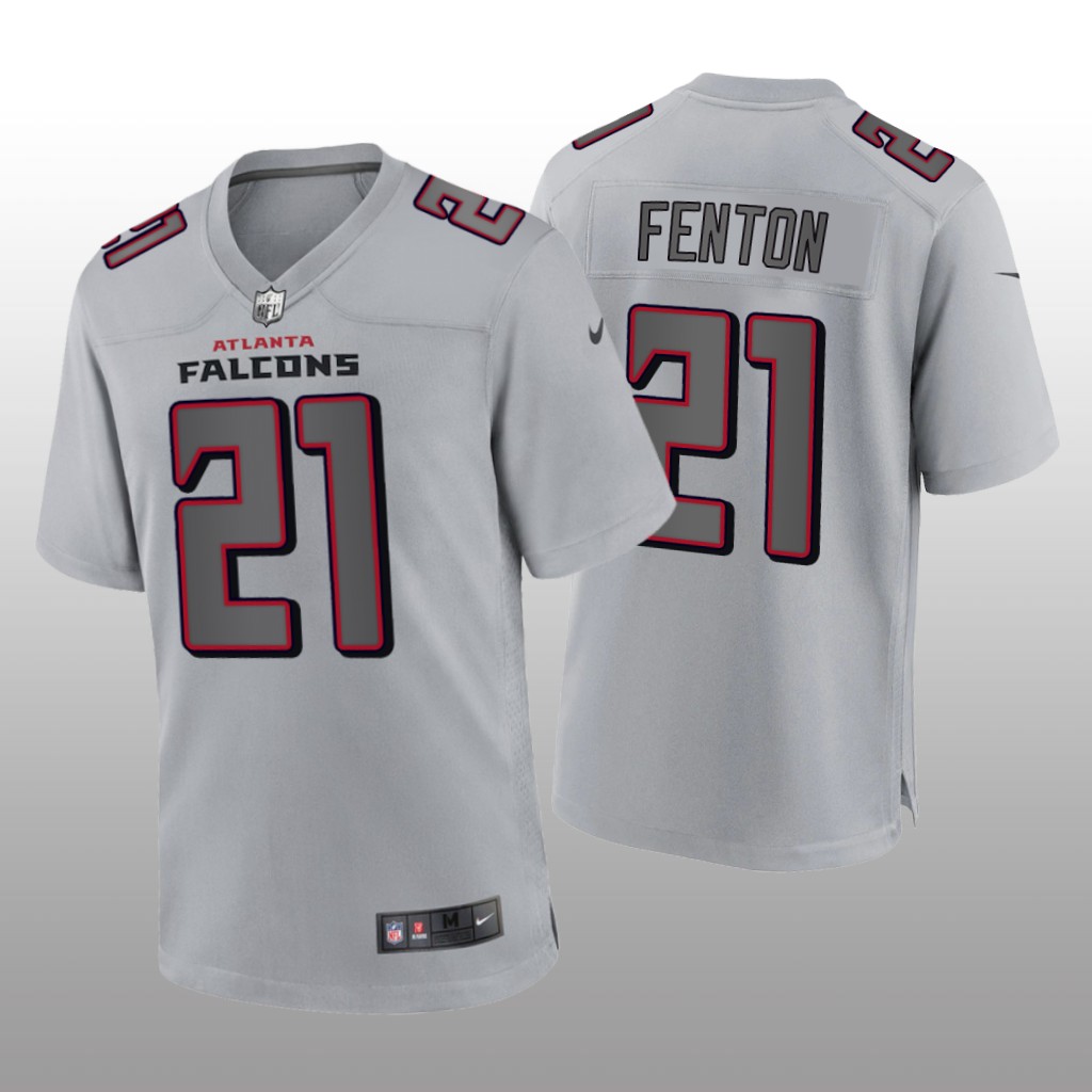 Atlanta Falcons Rashad Fenton Gray Jersey Atmosphere Fashion Game - Men's