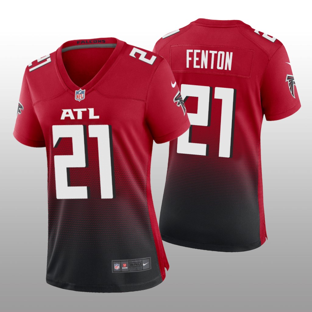 Atlanta Falcons Rashad Fenton Red Jersey Alternate Game - Women's