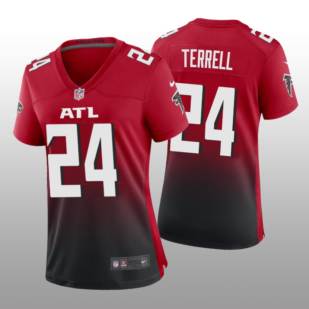 Atlanta Falcons Red 2020 NFL Draft A.J. Terrell 2nd Alternate Game Jersey