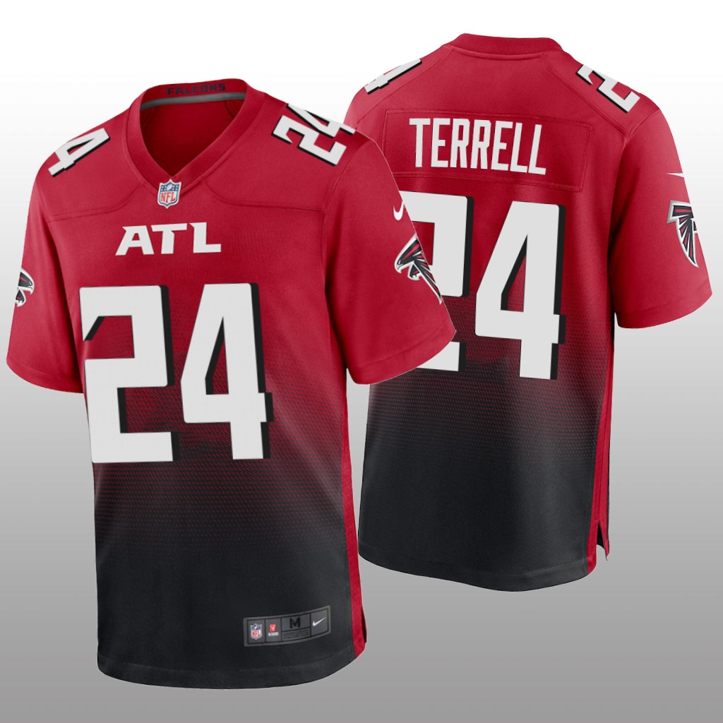 Atlanta Falcons Red 2020 NFL Draft A.J. Terrell Game Jersey