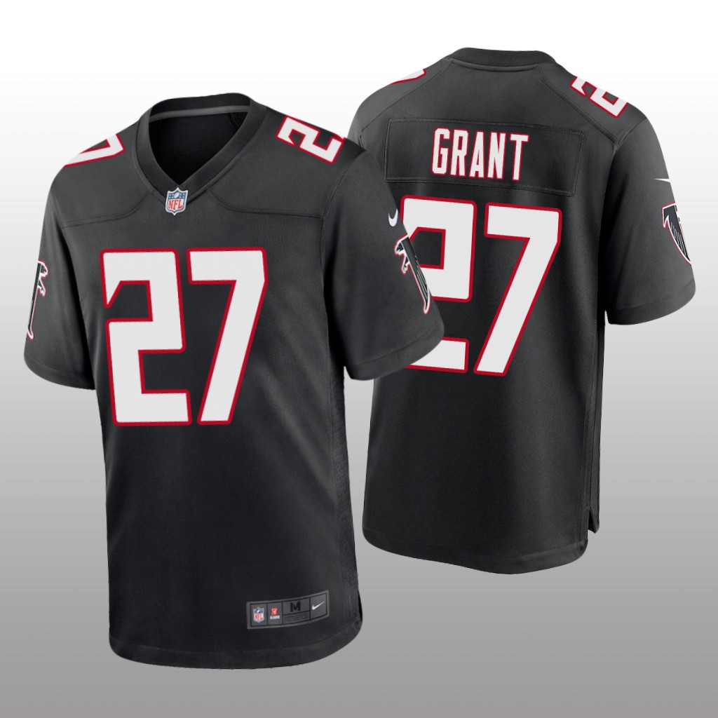 Atlanta Falcons Richie Grant Black Jersey Throwback Game - Men's