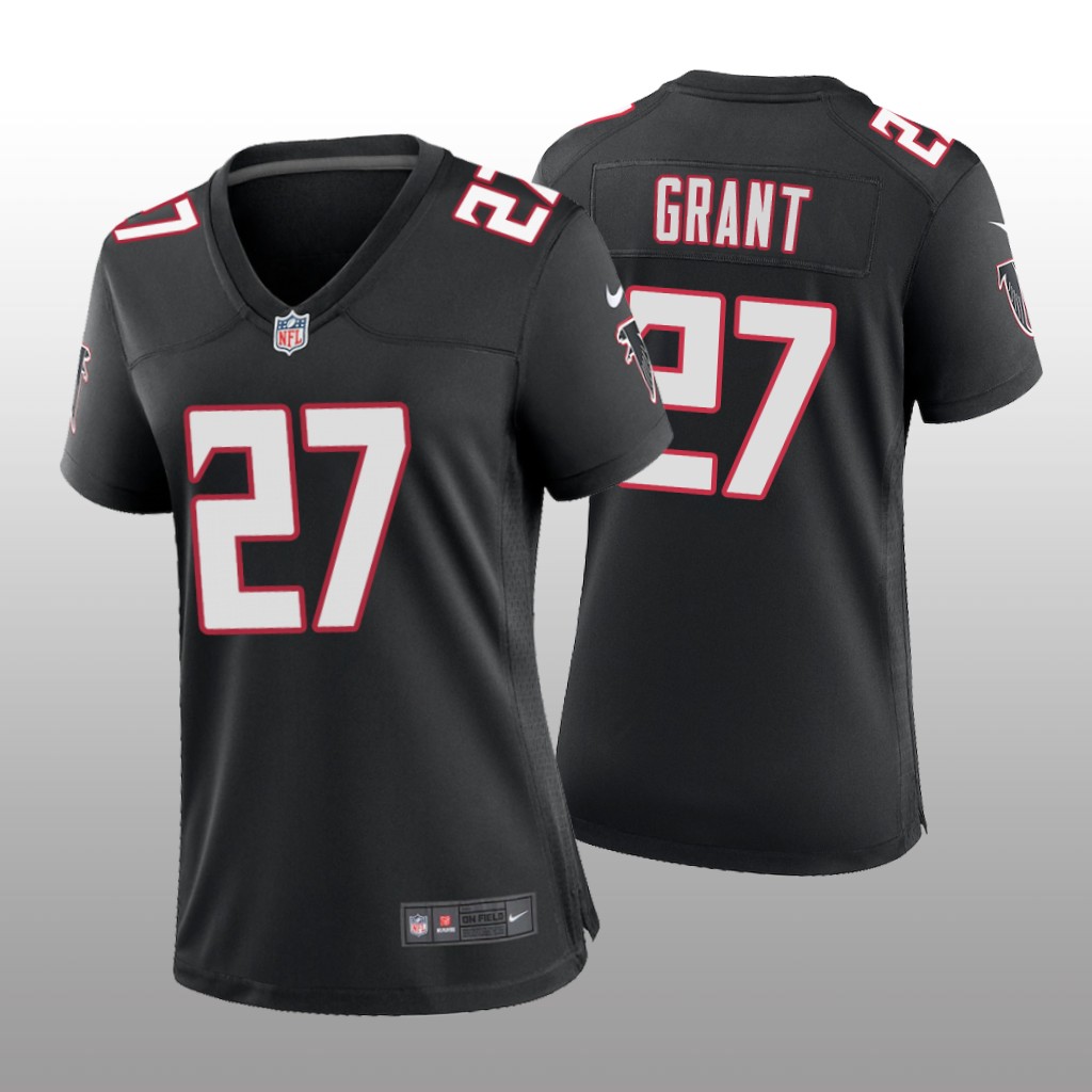 Atlanta Falcons Richie Grant Black Jersey Throwback Game - Women's