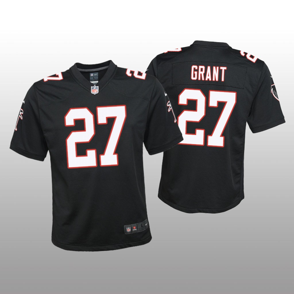 Atlanta Falcons Richie Grant Black Jersey Throwback Game - Youth