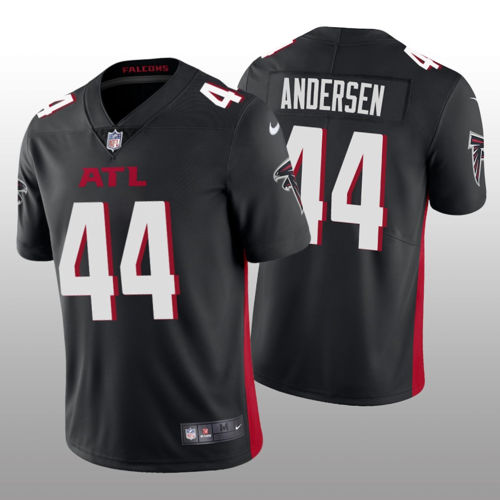 Atlanta Falcons Troy Andersen Black Jersey Vapor Limited - Men's