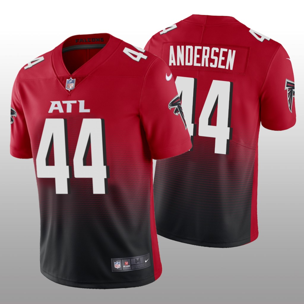 Atlanta Falcons Troy Andersen Red Jersey Vapor Limited - Men's